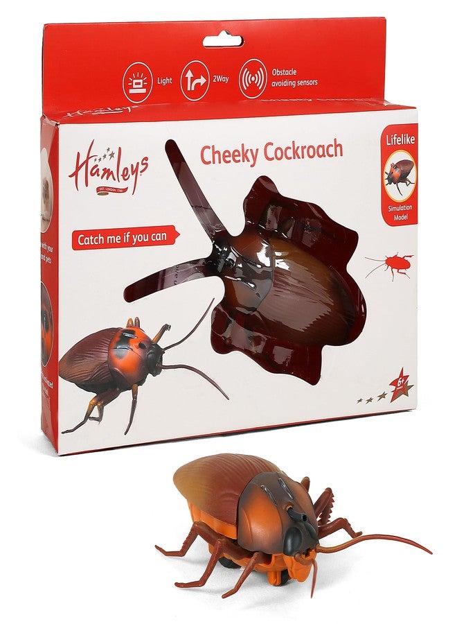 Hamleys Lifelike Moving Cheeky Cockroach, 6Y+, Brown | Safe & Gift-Friendly - Image 5
